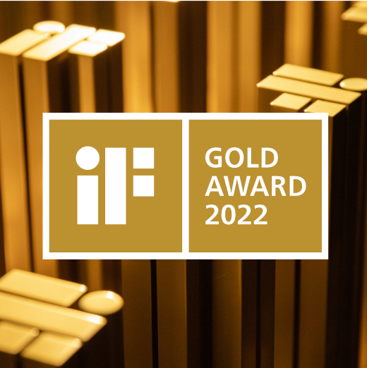 iF Design Award 2022 GOLD AWARD​